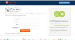 Desktop Screenshot of eightfour.com